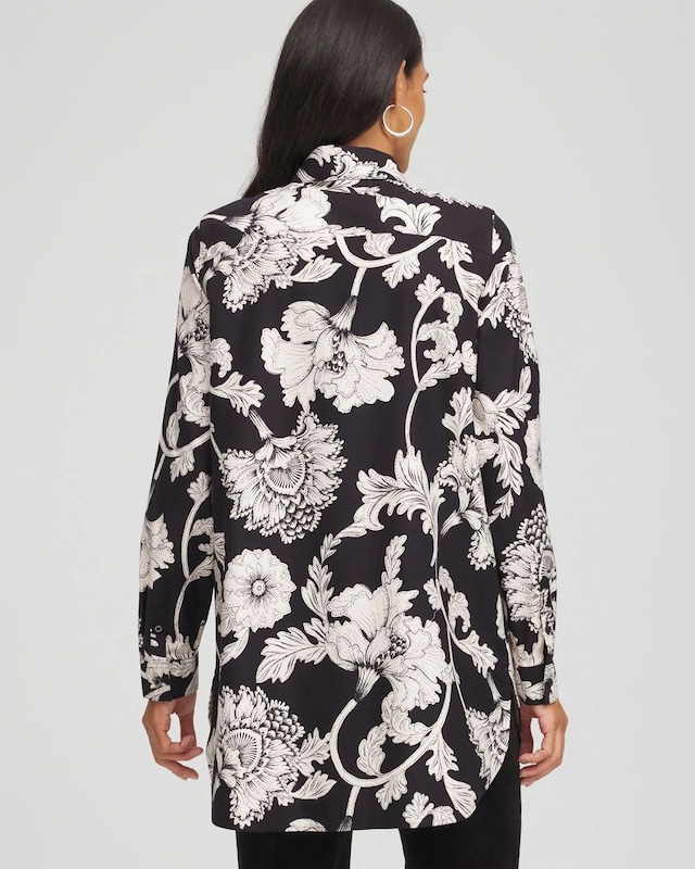 No Iron Bryne Bloom Stretch Tunic - image 3
